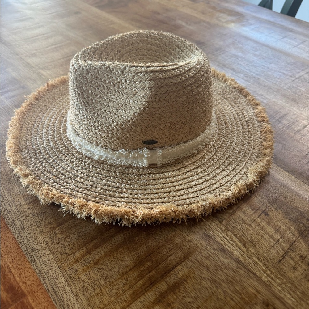 C.C Tan Straw Hat - Picture 2 of 7